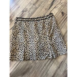EP Pro size 18 cheetah print golf skort
